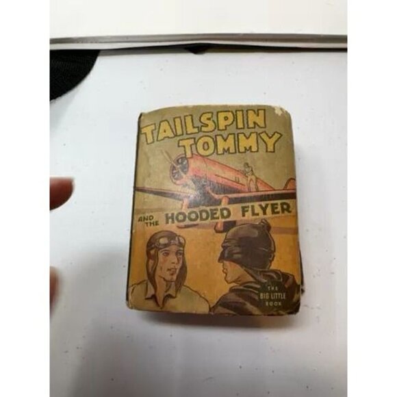 Tailspin Tommy and the Hooded Flyer 1937 Big Little Book BLB 1423 Hardback - Picture 2 of 14
